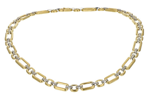 G198-85646: NECKLACE .80 TW (17 INCHES)