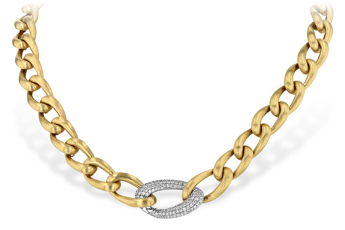 G199-73837: NECKLACE 1.22 TW (17 INCH LENGTH)
