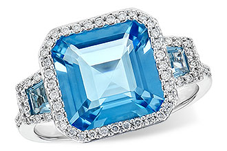 C199-80228: LDS RG 4.40 TW BLUE TOPAZ 4.60 TGW