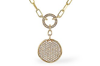 C284-29292: NECKLACE .92 TW (17")