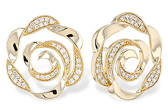 E283-39301: EARRINGS .25 TW