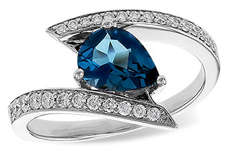 E284-28392: LDS RG 1.04 LONDON BLUE TOPAZ 1.28 TGW (8x6MM)
