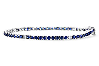 F284-28428: BRACELET 3.27 TW SAPP 3.52 TGW (7")