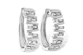 G199-77528: EARR .30 TW BAGUETTE DIAS