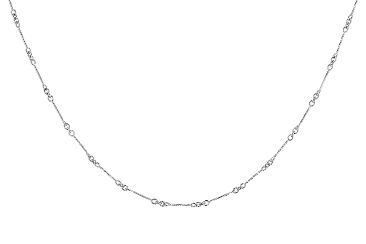 G283-42064: TWIST CHAIN (22IN, 0.8MM, 14KT, LOBSTER CLASP)